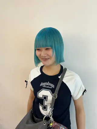 セミロング カラー HARE &nail ☪️remiのヘアスタイル