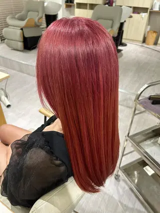 ロング カラー 💙まこと💙艶 カラー(Rico)のヘアスタイル