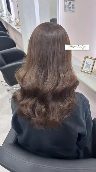 セミロング 🎀柔らか暖色カラ ー💕sayakaのヘアスタイル