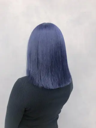 ミディアム カラー レイヤーカット 古川洋之のヘアスタイル