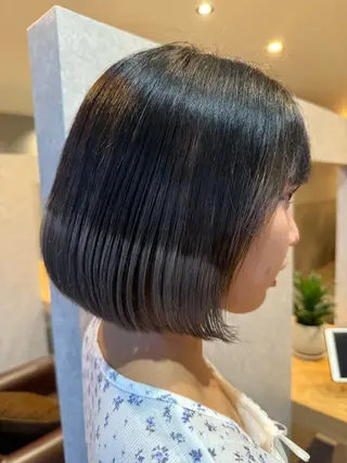 ミディアム カラー 今岡 育美のヘアスタイル