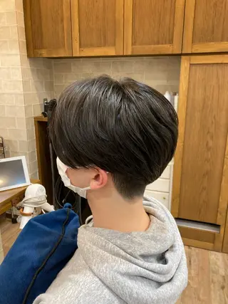 ショート メンズ カット特化型 美容師/栗本のヘアスタイル