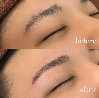 アイブロウ 田中沙樹/韓国ヘア/ 束感まつげ/梅田のマツエク・マツパデザイン