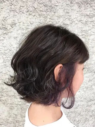 ショート カラー flocci🌙 フロクシのヘアスタイル