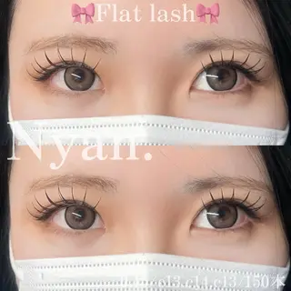 マツエク・マツパ Nyan. 《桜川》のマツエク・マツパデザイン