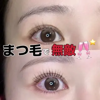 マツエク・マツパ en アイラッシュ&アイブロウ 恵比寿駅前店【まつ毛・眉毛サロン】所属・🫧推し活前に盛れる 眉まつ毛🫧YURIの眉毛・アイブロウイメージ