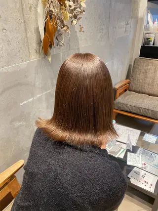 ミディアム 吉川 慶斗のヘアスタイル