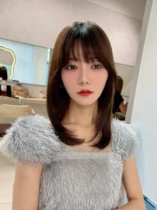 ロング ショート/ボブ/ 白髪ぼかし/しんやのヘアスタイル