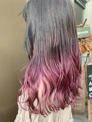 ロング カラー 🌼sunc HINAMI🌼のヘアスタイル