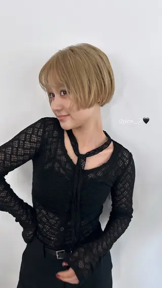 カラー 韓国風×透明感カラー 髪質改善オタベシンヤのヘアスタイル