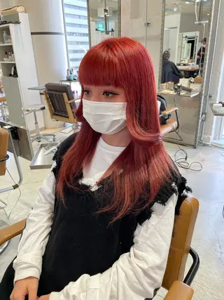 ロング カラー 大阪韓国ヘア 🦋RINKAのヘアスタイル
