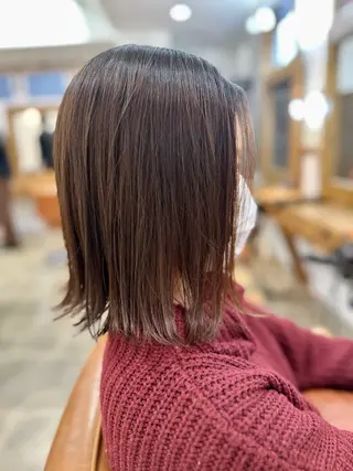 ミディアム 縮毛矯正/髪質改善/ 佐々木大輔のヘアスタイル