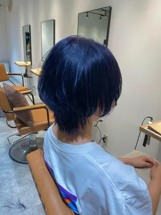 ショート カラー オスズ 🎀´-のヘアスタイル