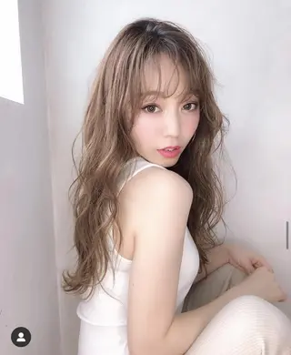 ロング カラー ANGELICA JR奈良店のヘアスタイル