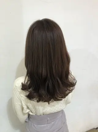 セミロング カラー 【髪質改善師】 鈴木伸之介のヘアスタイル