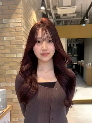 ロング カラー 顔周り♡レイヤー COCORO 🎀のヘアスタイル