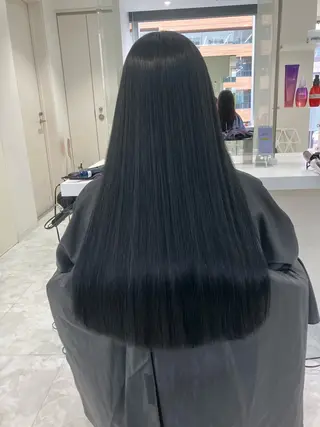 ロング カラー ヘアアレンジ 💓ブリーチ特化 透明感💓あい💓のヘアスタイル