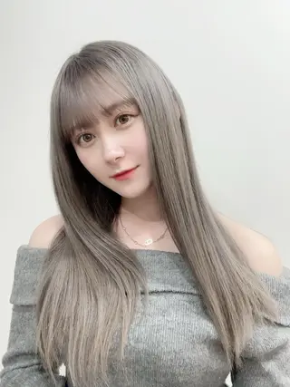 ロング カラー パーマ ヘアアレンジ メンズ キッズ ネイル マツエク・マツパ アイブロウ 韓国×髪質改善💊 似合わせ/武田涼のヘアスタイル