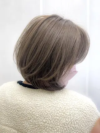 ショート カラー OAK溝の口 𖠋SHINYAのヘアスタイル
