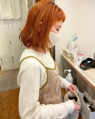 カラー レイヤー/ボブ/ 顔周り/yukinaのヘアスタイル