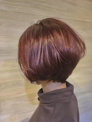 ショート カラー N° il duca 札幌のヘアスタイル