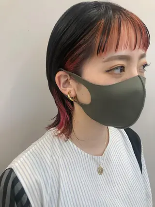 ショート カラー 関 京磨のヘアスタイル