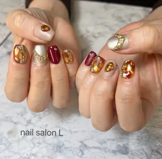 ネイル 吉川市 ネイルサロンLのネイルデザイン