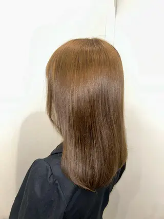 セミロング ヘアサロン ソシエ所属・無料カットカラー／ モデル募集💈市川春のヘアスタイル