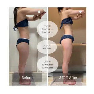 ＼癒して痩せる／ Riviereのエステ・リラクイメージ