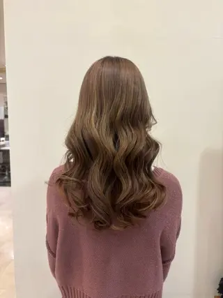 ロング カラー レナーク  ルグラン もも🍑のヘアスタイル