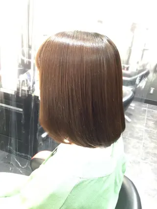 ミディアム カラー Annon プライベートサロンのヘアスタイル