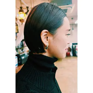 ショート カラー hair design girl所属・［girl］ MIKIのヘアスタイル