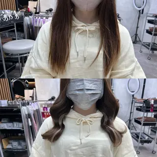 ロング カラー ヘアアレンジ ar+ ❤︎ maiのヘアスタイル