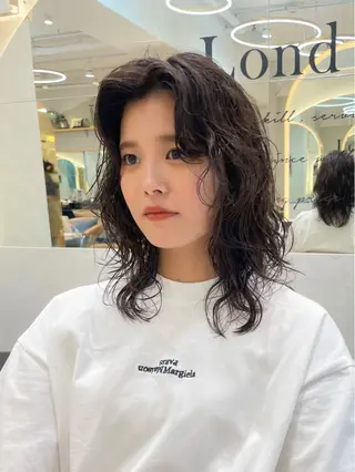 ロング 産休中2026.4月 復帰予定/野崎華代のヘアスタイル