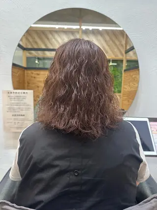 ミディアム カラー ヘアアレンジ 個室サロンN所属・ヒラノ🐝 モデル募集中/北千住のヘアスタイル