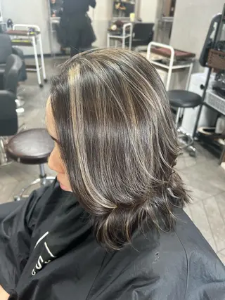 ミディアム カラー est hair 池袋西口所属・♡派手髪カラー♡ 🅝🅐🅝🅐のヘアスタイル