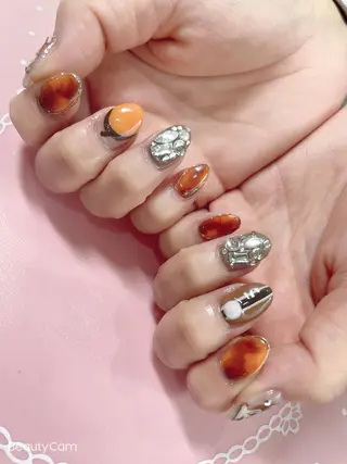 ショート ネイル 《LB》ラブリエ Nail&eyeのマツエク・マツパデザイン