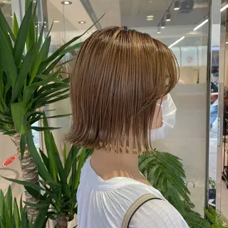 ショート 透明感カラー/ボブ / MARIE🍇のヘアスタイル