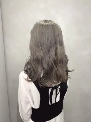 セミロング F.所属・miku 🍑髪質改善サロンのヘアスタイル