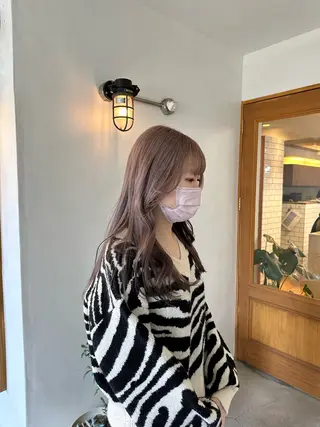 セミロング Lana hair salon 刈谷所属・縮毛矯正＆髪質改善 特化/ゆいのヘアスタイル