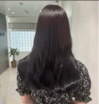 ロング miku/ラベンダー 透明感カラー🪻❤︎のヘアスタイル