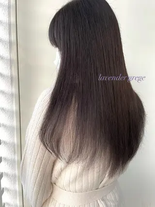 ロング カラー パーマ 女性スタイリスト専門サロン Zina 天神所属・NANA／trend style🕊🍑のヘアスタイル