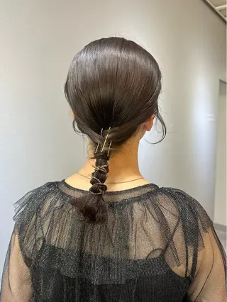 ミディアム CheRiR所属・アッシュカラーやアレ ンジ得意🌿RIKOのヘアスタイル