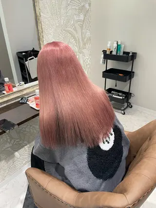 ロング カラー moe🥣ﾚｲﾔｰ ｶｯﾄ/透明感ｶﾗｰのヘアスタイル