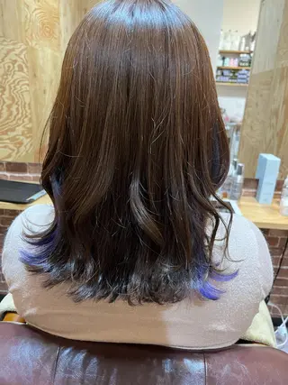 ミディアム 悩み解決×美髪再現性 ◎村上/店長のヘアスタイル