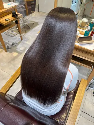 ロング カラー BLENDby happiness所属・KAORU/絹髪 /髪質改善/奈良のヘアスタイル