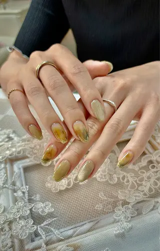 ネイル ネイルサロンD&D所属・劉 丹丹のネイルデザイン