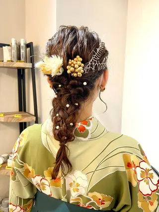 ヘアアレンジ louwe 武藤幸世のヘアスタイル