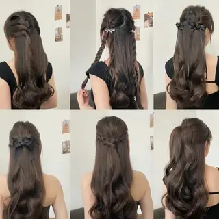 ロング 🎀Ami/新宿/レ イヤー/韓国ヘア🎀のヘアスタイル