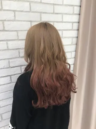 ロング カラー Ash 戸田公園店のヘアスタイル